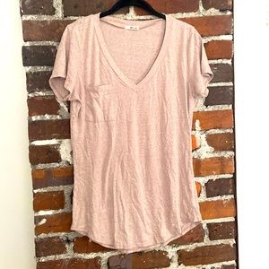 LAMade T-shirt V-Neck Size S